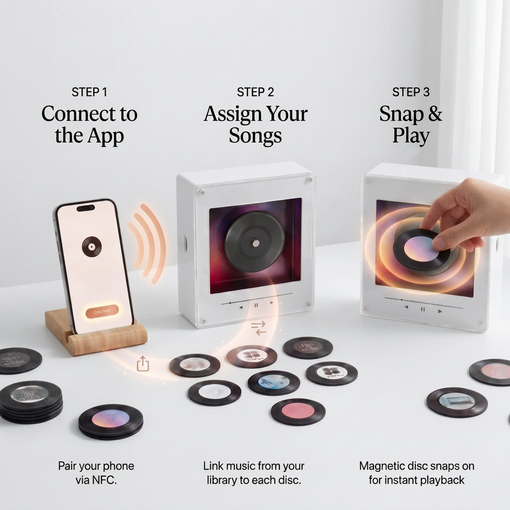 CustomVinylMagnet™ Music Box